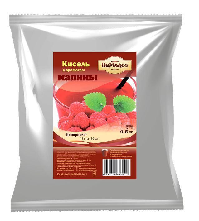 Кисель с ароматом малины DeMarco