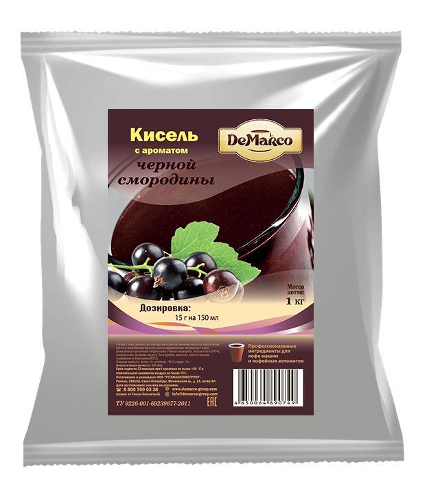 Кисель с ароматом черной смородины DeMarco