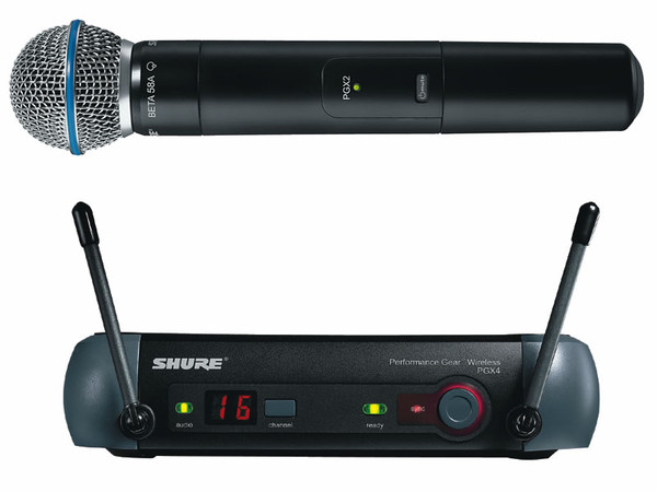 Микрофон Shure Pgx24BETA58 проф.радиосистема.Кейс.магазин не рынок