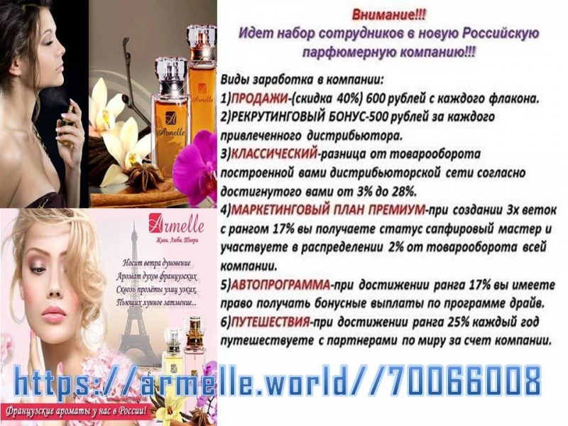 Ищу бизнес партнера. Удаленная работа. Работа на дому. Регистрация в Армель.