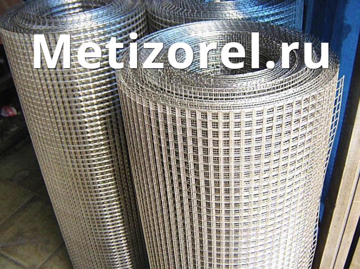 Сетка тканая ГОСТ 3826 0,4х0,25 фильтровая светлая оцинкованная