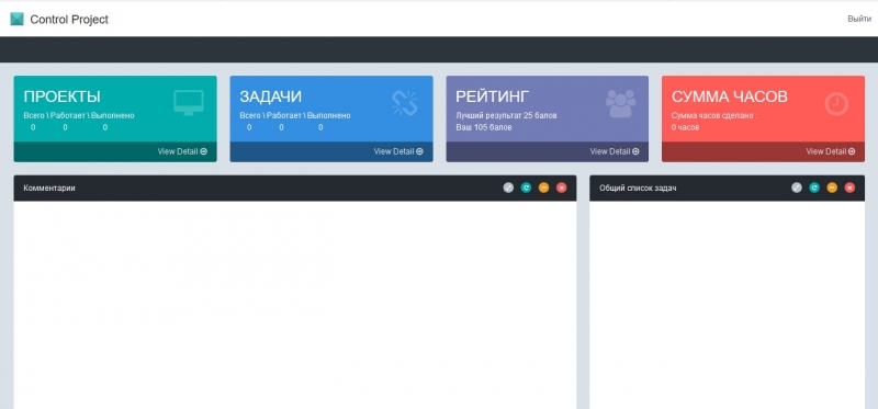 Сontrol Project система управления проектами
