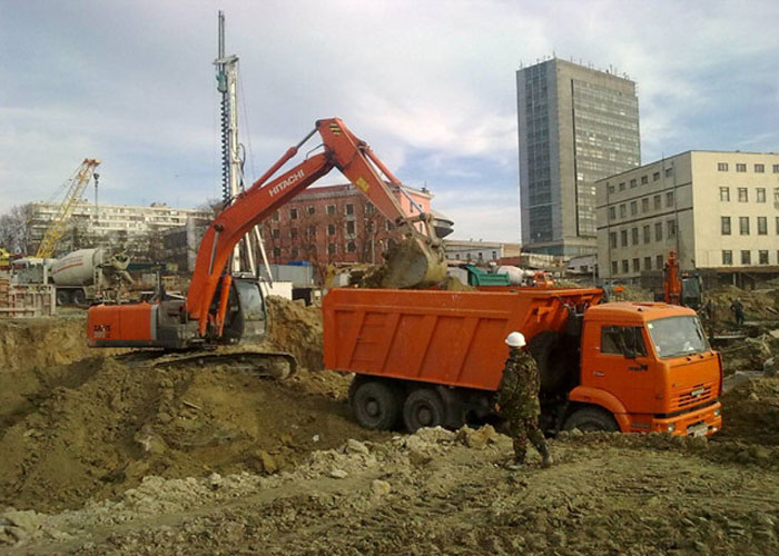 Вывоз грунта недорого