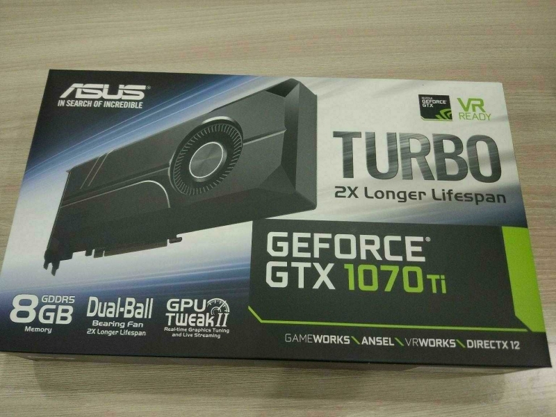 Asus Gtx 1070ti turbo