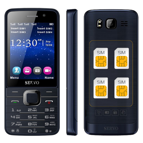 Мобильный телефон SERVO 9500 4 sim картв