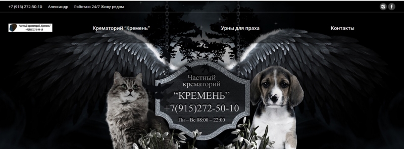 Кремировать кошку у Гончарова Александра
