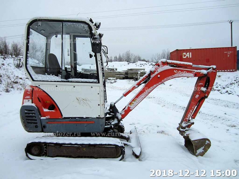 Мини-экскаватор KUBOTA KX41, 2009 г, 4599 мч