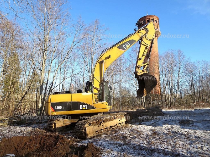 Гусеничный экскаватор CAT 320, 2013 г, идеал.