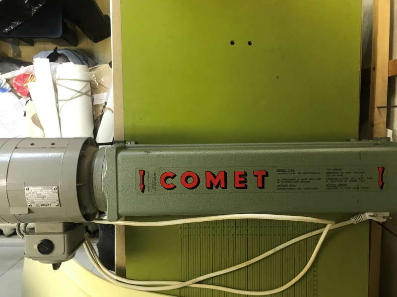 Станок для нарезки меха и кожи на полосы Comet