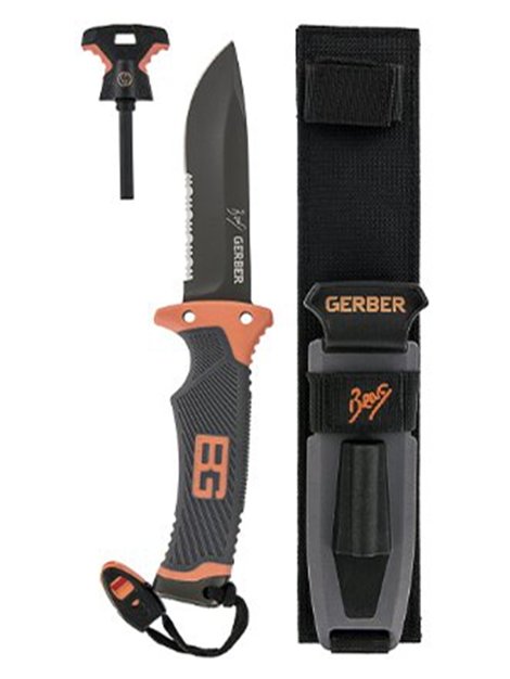 Нож bear grylls ultimate огниво