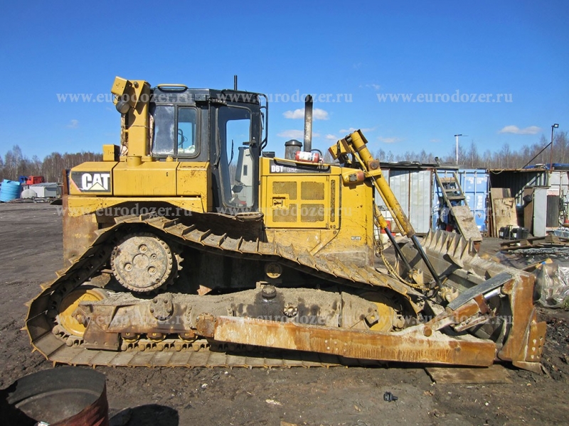 Бульдозер CAT D6R, 23 т, 2008 г, болотник