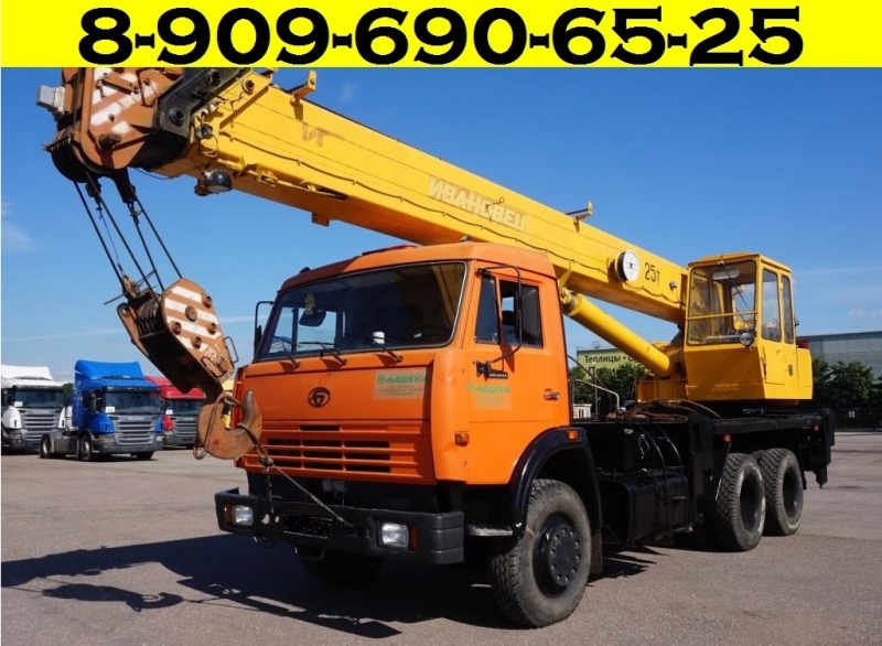 УСЛУГИ АРЕНДА ЗАКАЗ АВТОКРАНА в ПОДОЛЬСКЕ - ПОДОЛЬСКОМ РАЙОНЕ 8-909-690-65-25