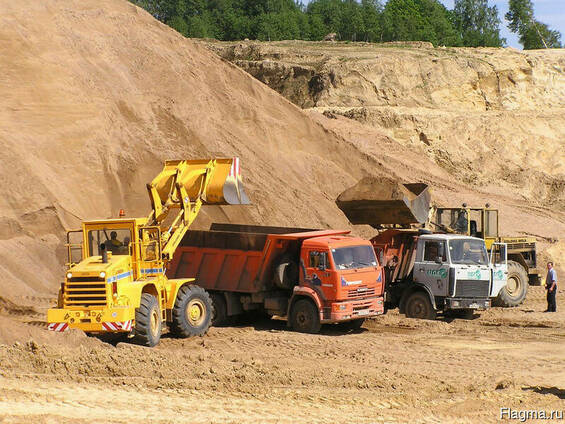 Продам Песок строительный, карьерный