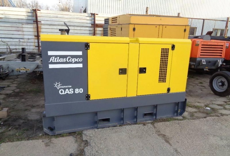 дизельный генератор ATLAS COPCO QAS80 400V-3
