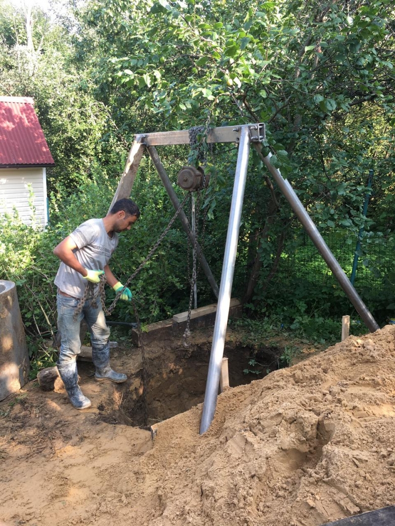 Колодец под ключ в ленинградской области
