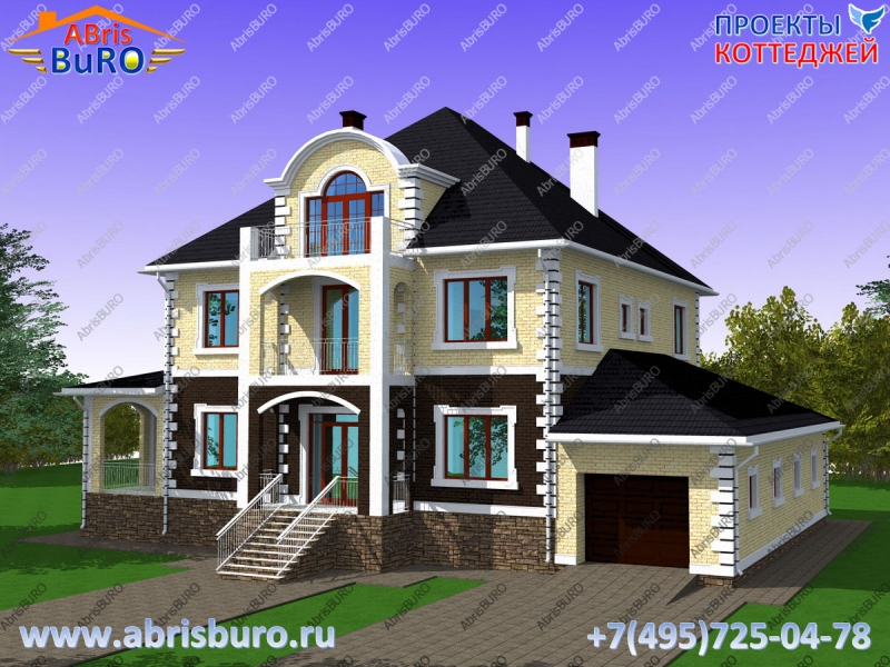 Готовые проекты красивых домов и удачных коттеджей