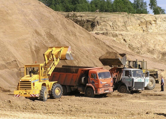 Продам строительный песок