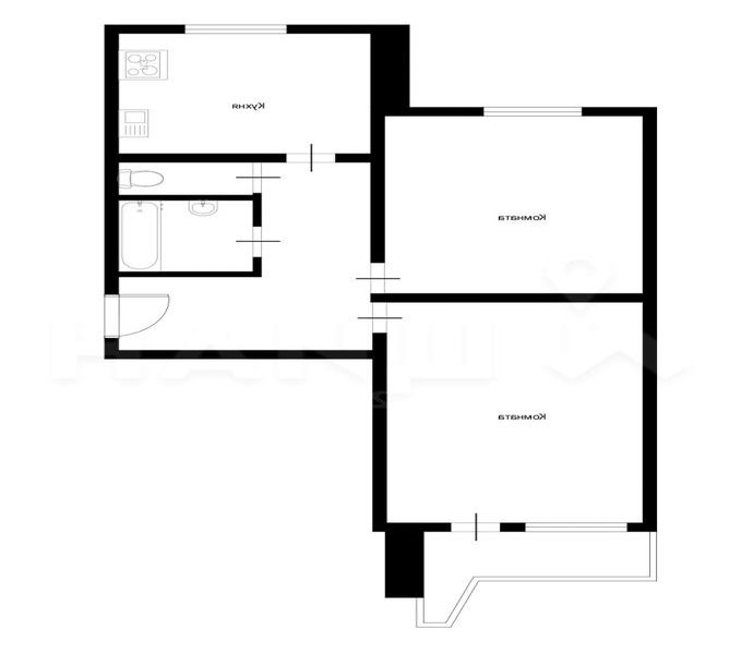 Продается 2-комн. квартира.