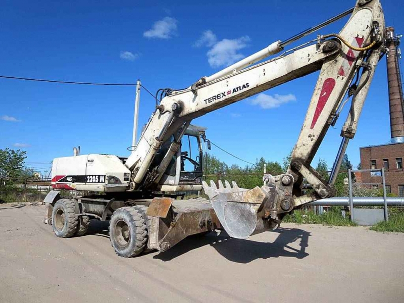 Колесный экскаватор перегружатель TEREX 2205, 23 т.