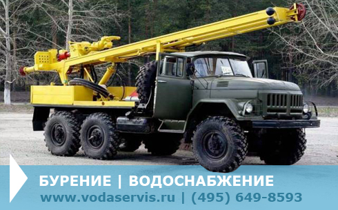Бурение скважин на воду трубы сталь, ПНД, нПВХ