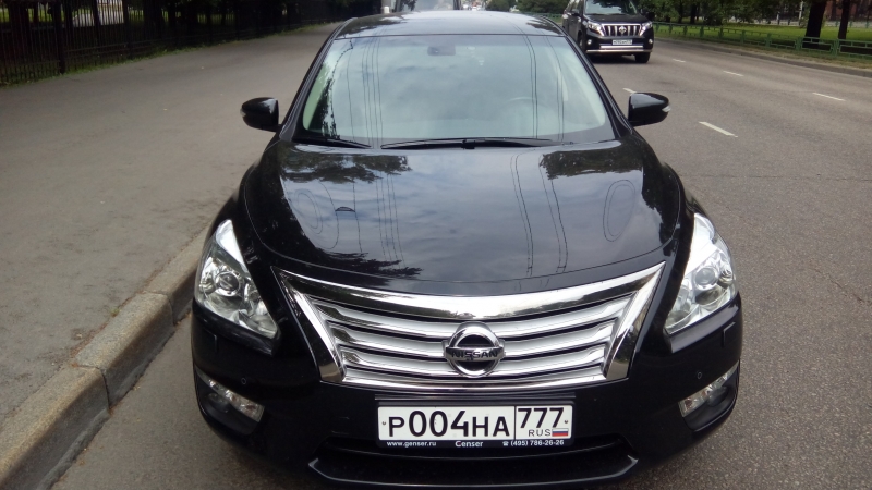 Автомобиль NISSAN TEANA 2014 г. Куплен в феврале 2015 г.