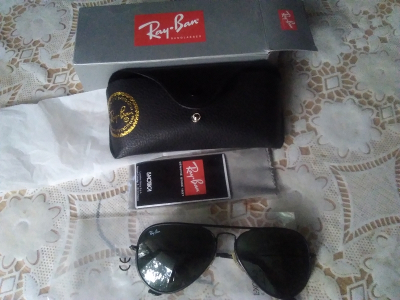 Оригинальные очки Ray-Ban Aviator солнцезащитные