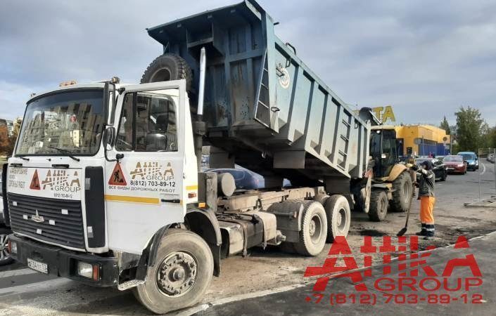 Стоимость асфальтирования 1м2 под ключ