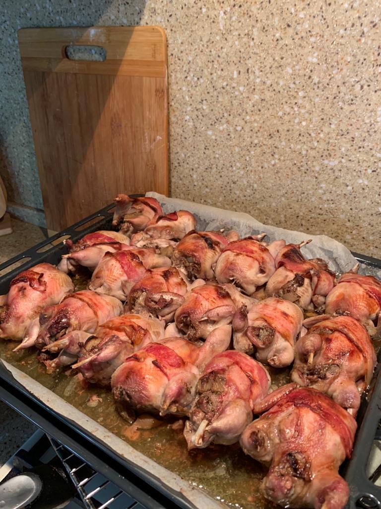 Мясо и яйцо перепелов