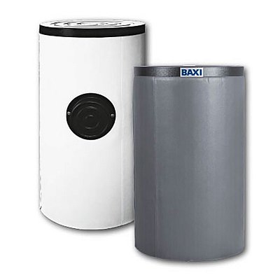 Емкостной водонагреватель BAXI UBT 200 200л 39,3 кВт белый с возможностью подключения ТЭНа