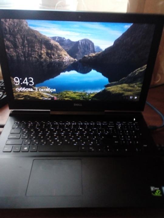Игровой ноутбук DELL INSPIRON 7567 i5 7300hq1050 4gb