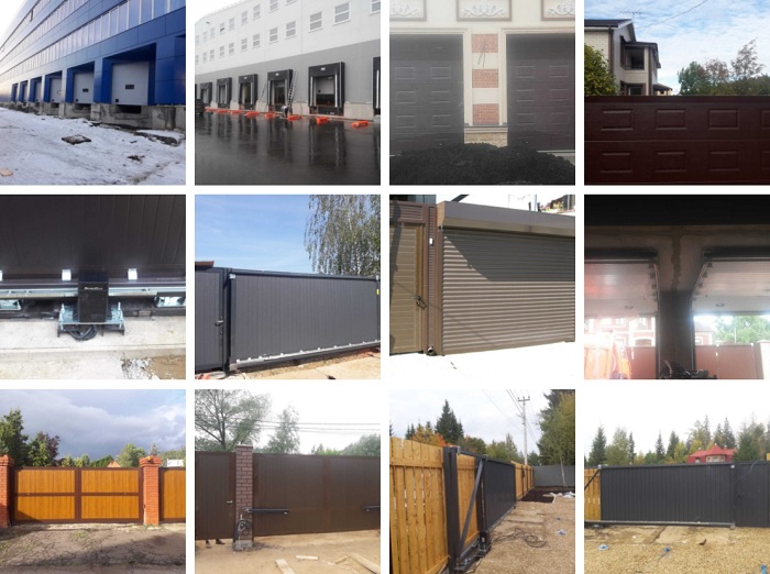 Секционные и откатные ворота DoorHan, рольставни, автоматика