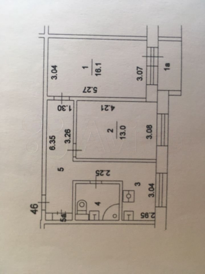 Продается 2-комнатная квартира в хорошем районе.