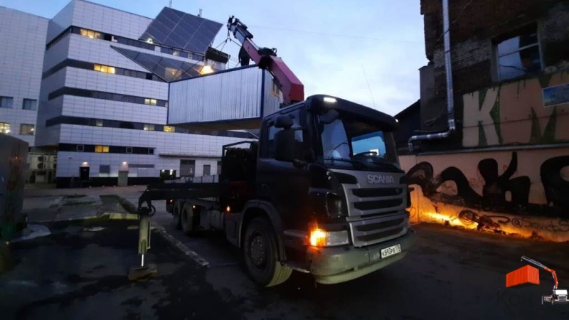 Услуги манипулятора по СПб и области