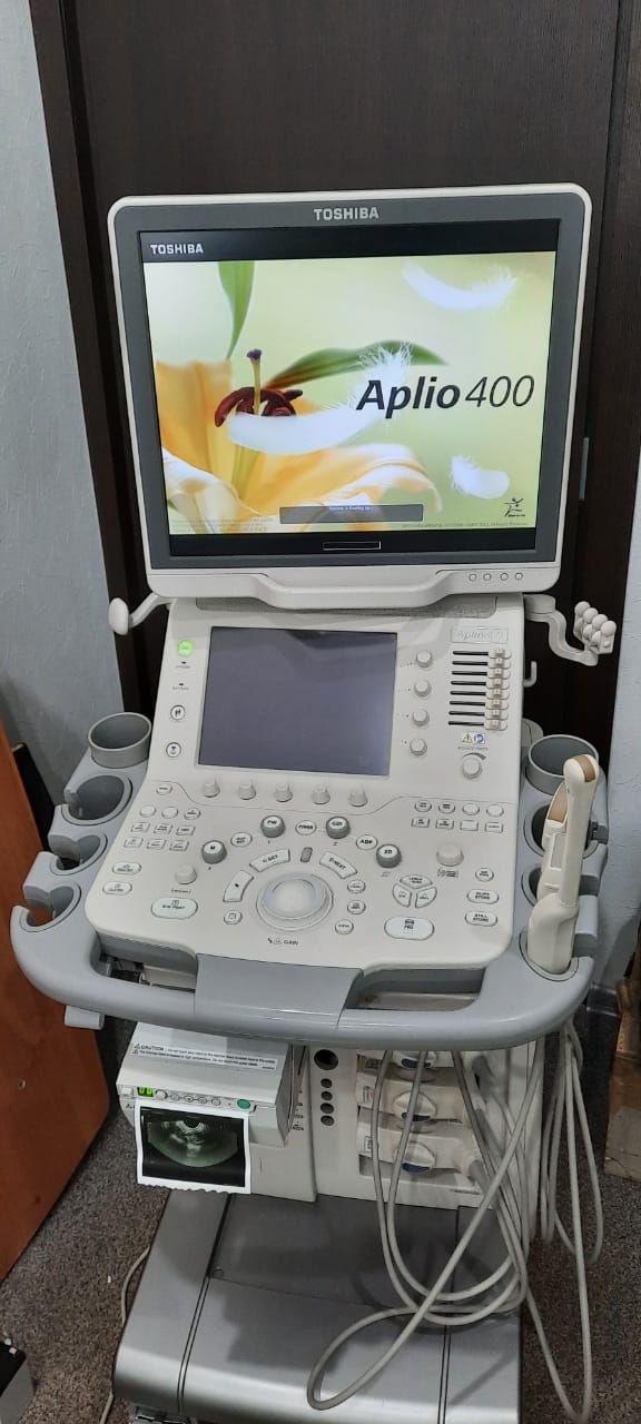 Узи аппарат Toshiba Aplio 400 - экспертный сканер.