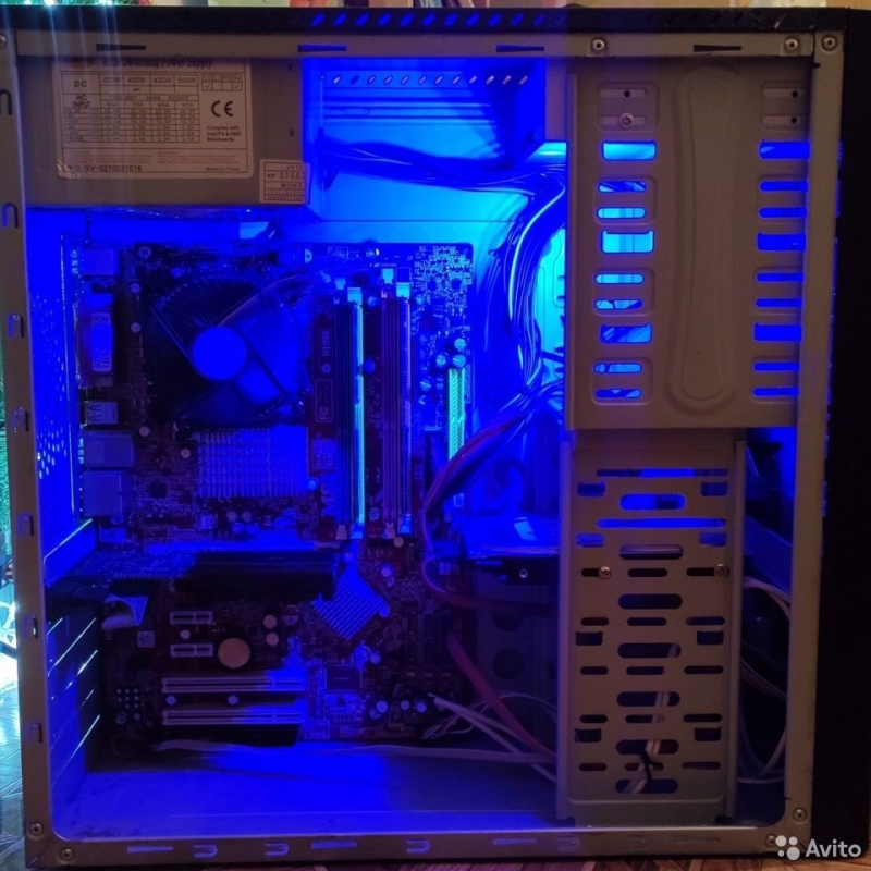 Домашний пк Intel Core2Duo E4500, Radeon HD5450