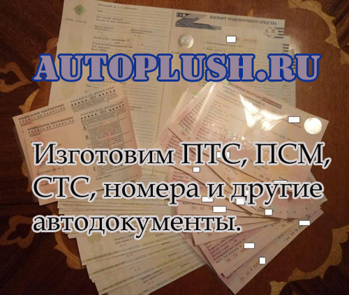 Делаем четкие документы на передвижение - ПТС, СОР, ГРЗ, ОСАГО, ПСМ. Без вопросо