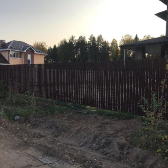 Евроштакет и установка заборов в Кирове