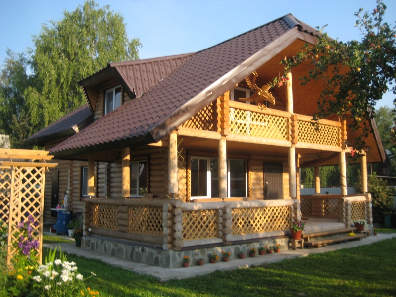 Удивительной красоты дача