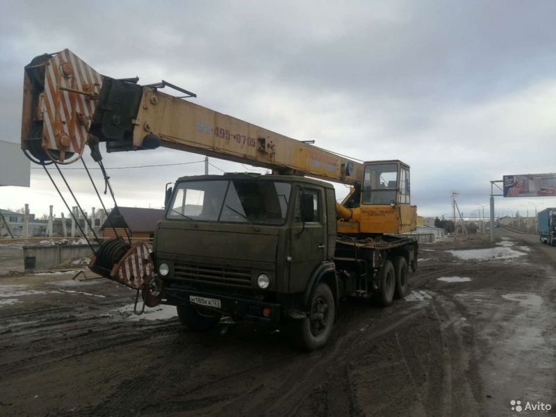 Услуги автокрана 16 тонн 22 метра стрела