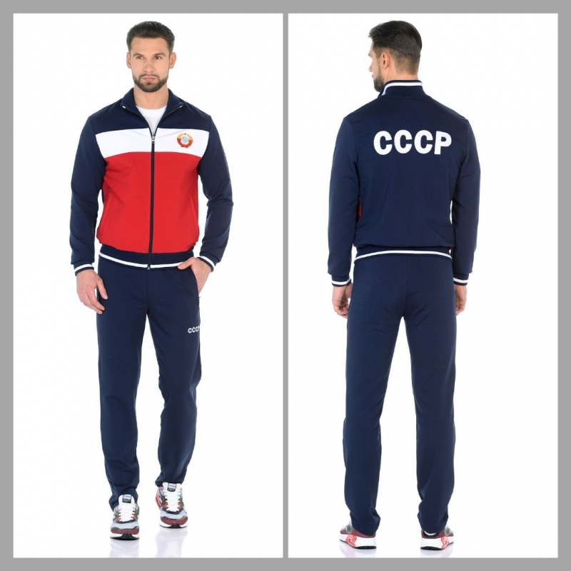 Спортивный костюм СССР 11M-RR-10581 красный
