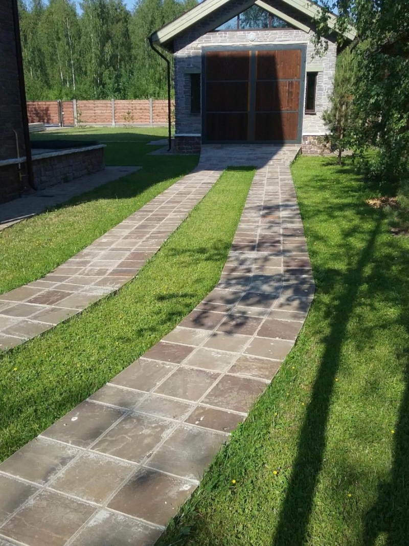 Природный дикий камень песчаник, известняк, доломит, базальт, галька.