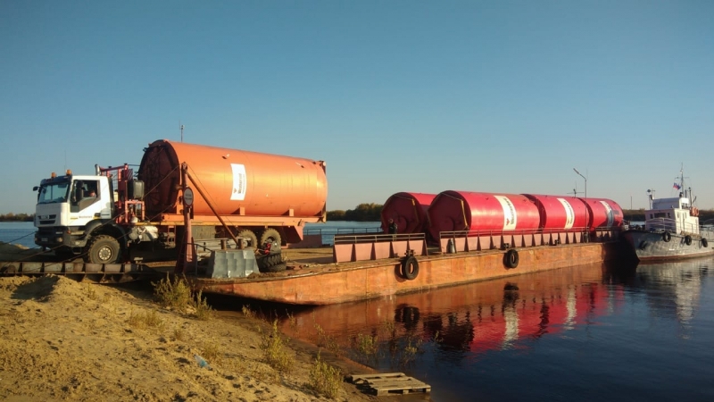Доставка водным транспортом по ЯНАО