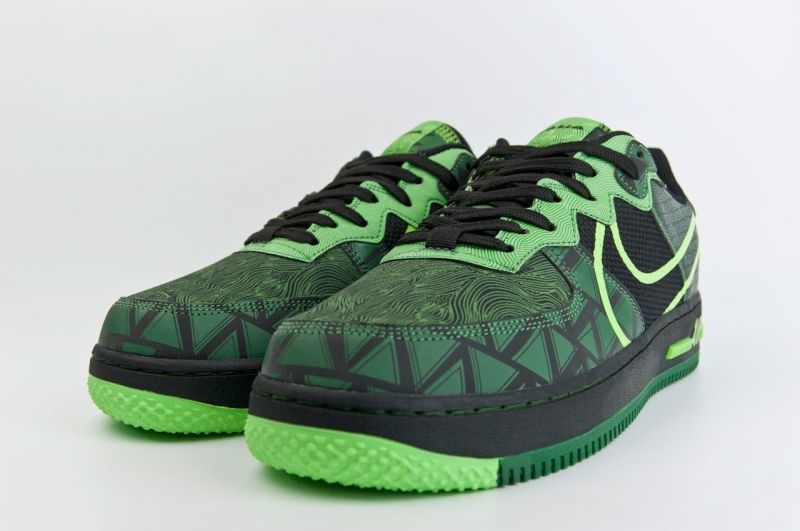Кроссовки Nike Air Force 1 React DMSX Black Green