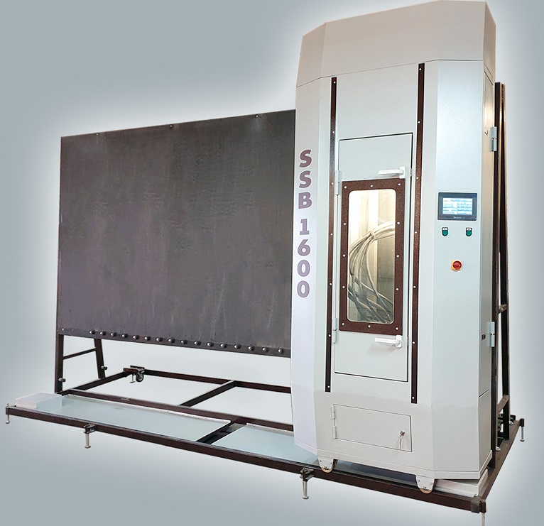 Пескоструйная установка SSB 1600 с подвижной кабиной