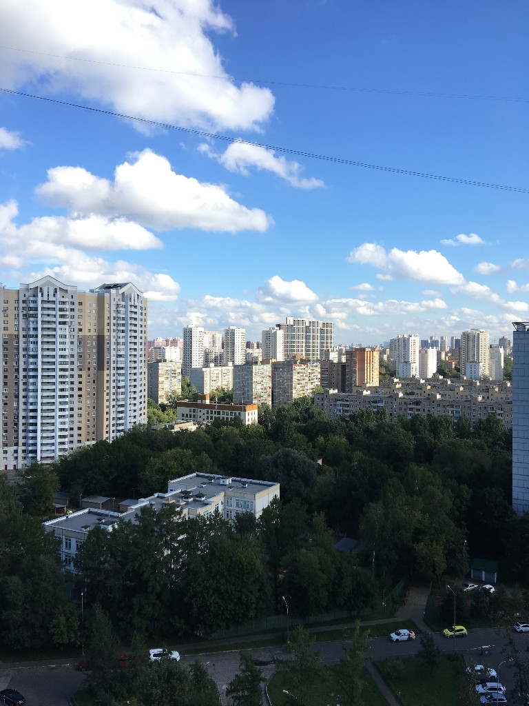 Просторная однокомнатная квартира экологическом и престижном районе Москвы.