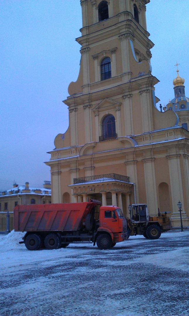 Уборка снега Московский район