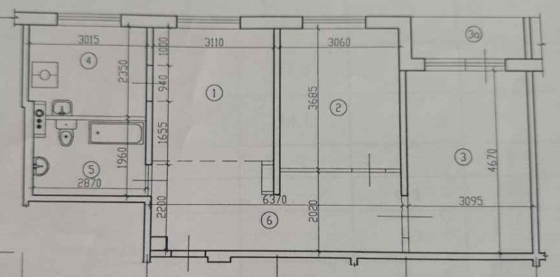 Продается 3-комн. квартира, все комнаты изолированные.