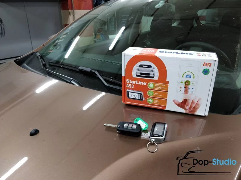 Установка автосигнализаций с автозапуском через ключ