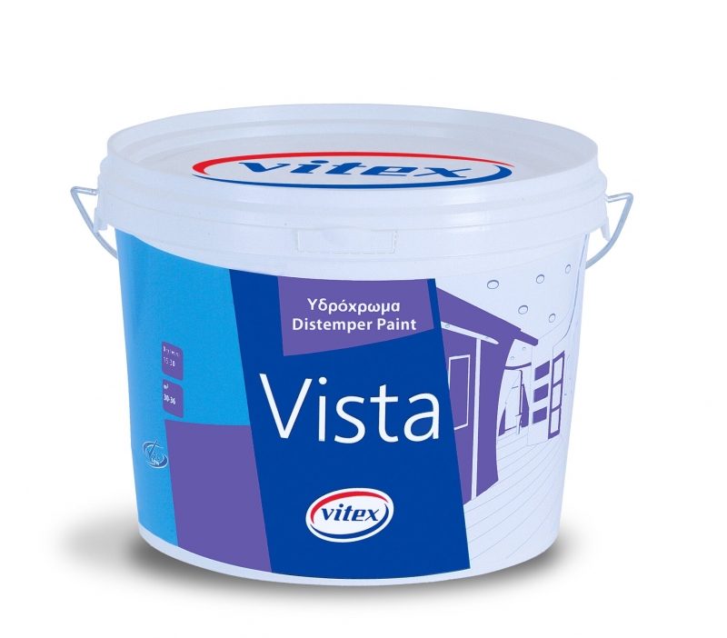 Краска Vista VITEX супербелая для потолка