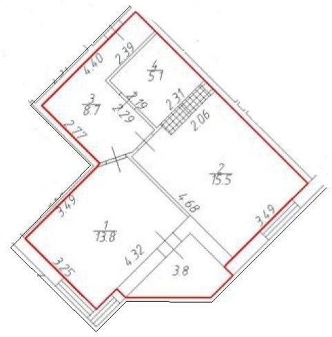 Шикарная 2-к комнатная квартира уже в продаже.